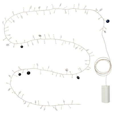 STRÅLA ストローラ LEDライトチェーン, 電池式/ディスク