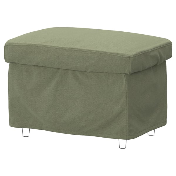 STRANDMON ストランドモン カバー オットマン用, ナッゲン グレーグリーン