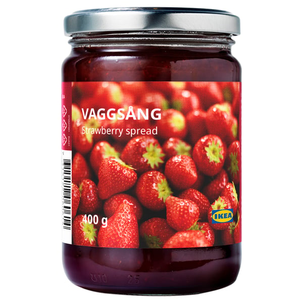 VAGGSÅNG ヴァッグソング ストロベリースプレッド, 400 g