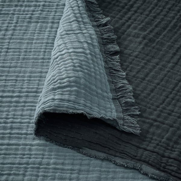 VALLKRASSING ヴァルクラッスィング ブランケット, ライトブルーグレー, 150x200 cm
