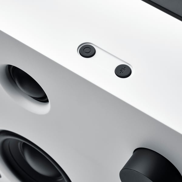 VAPPEBY ヴァッペビー Bluetooth スピーカー, ホワイト/第3世代, 20x20 cm