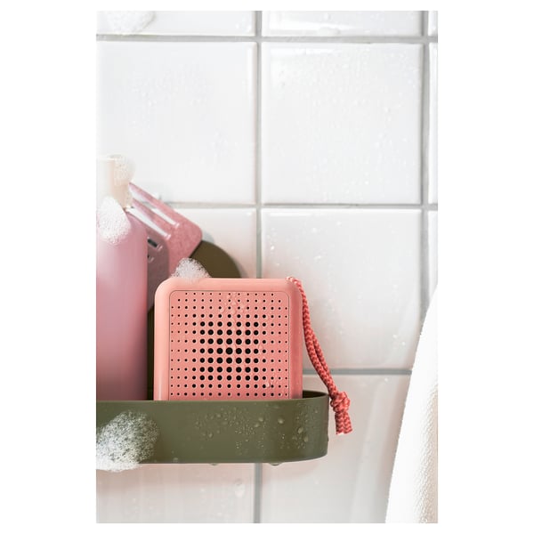 VAPPEBY ヴァッペビー ポータブルBluetoothスピーカー, 防水/ピンク