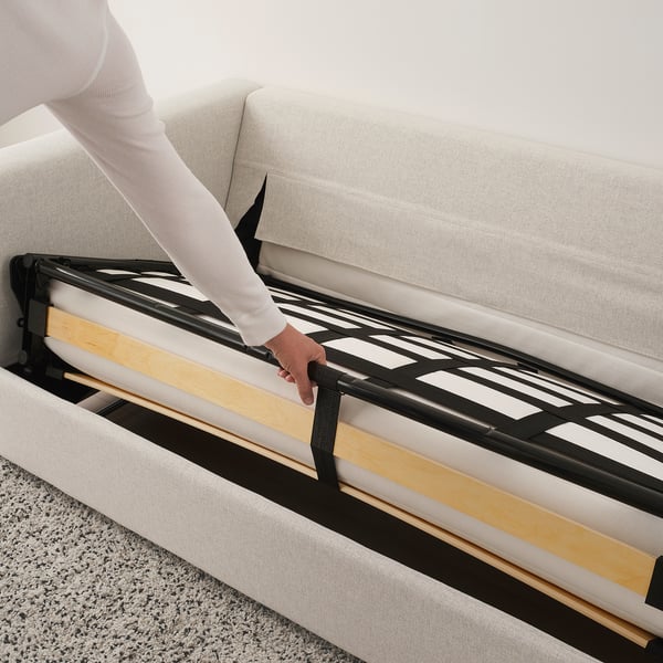 VIMLE ヴィムレ 2人掛けソファベッド, グンナレド ベージュ