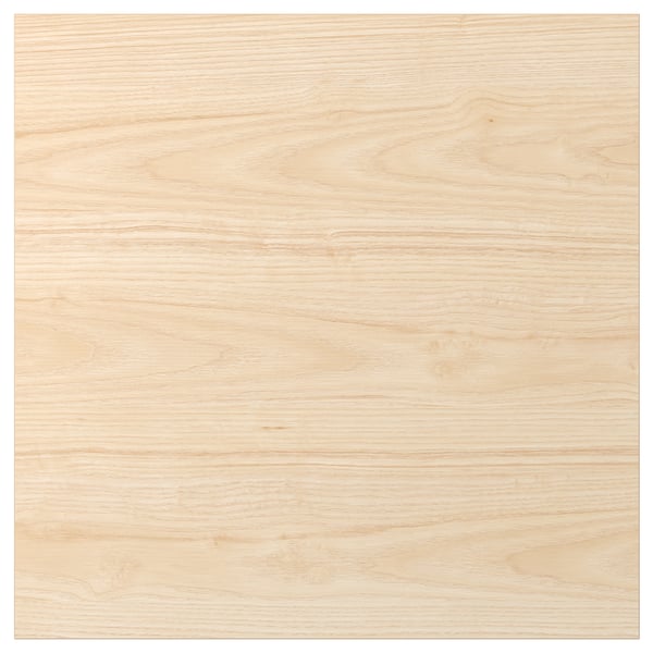 ASKERSUND light ash wooden panel, smooth texture, rectangular shape.