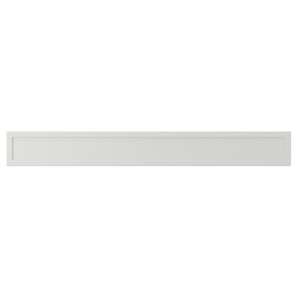ASPUDDEN Drawer front, light grey, 80x10 cm