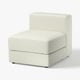 JÄTTEBO modular sofa, white. Modern l-shape, cushioned, with storage. Soft, stylish, versatile.