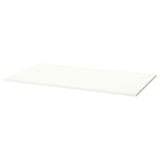MITTZON white desk, rectangular, clean surface. Melamine foil.