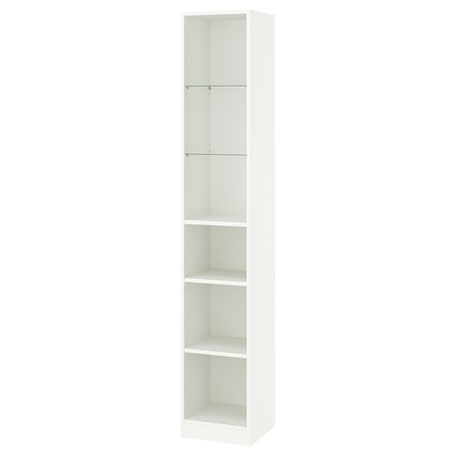 PAX Add-on mid-unit, white, 35x35x201 cm