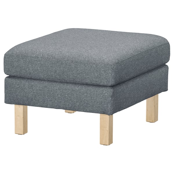 SALTSJÖBADEN Footstool, Gunnared medium grey
