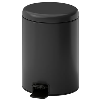 STENTRAPPA Pedal bin, anthracite, 9 l