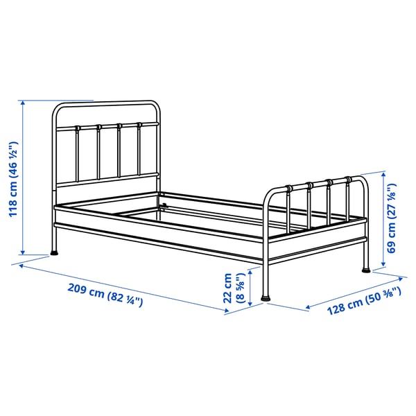 Illustration with measurements for the product: STJÄRNÖ.