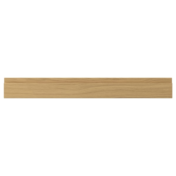 VOXTORP oak drawer front, sleek design with integrated handles, smooth finish, 25-year guarantee.