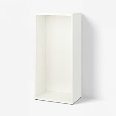 BESTÅ 베스토 프레임, 화이트, 60x40x128 cm