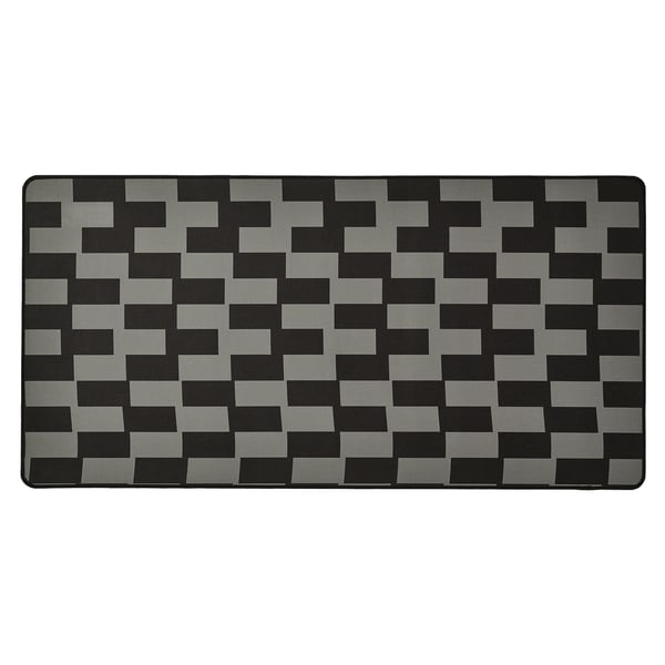 BLÅSKATA 블로스카타 게이밍 마우스패드, 블랙/그레이 패턴, 40x80 cm