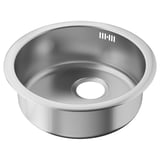 BOHOLMEN 보홀멘 싱글삽입싱크대, 스테인리스, 45 cm