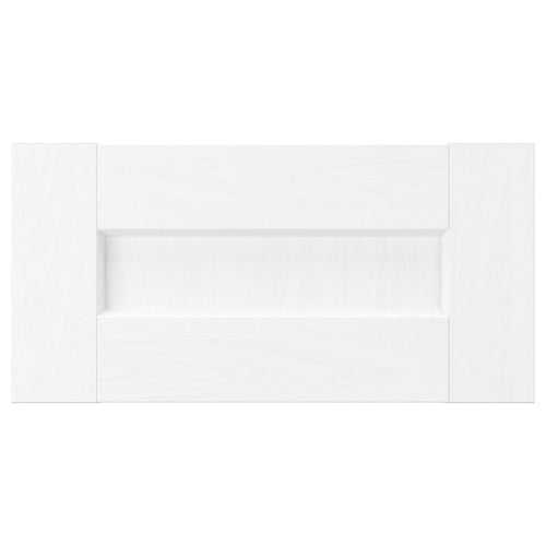 ENKÖPING 엔셰핑 서랍앞판, 화이트 목재효과, 40x20 cm