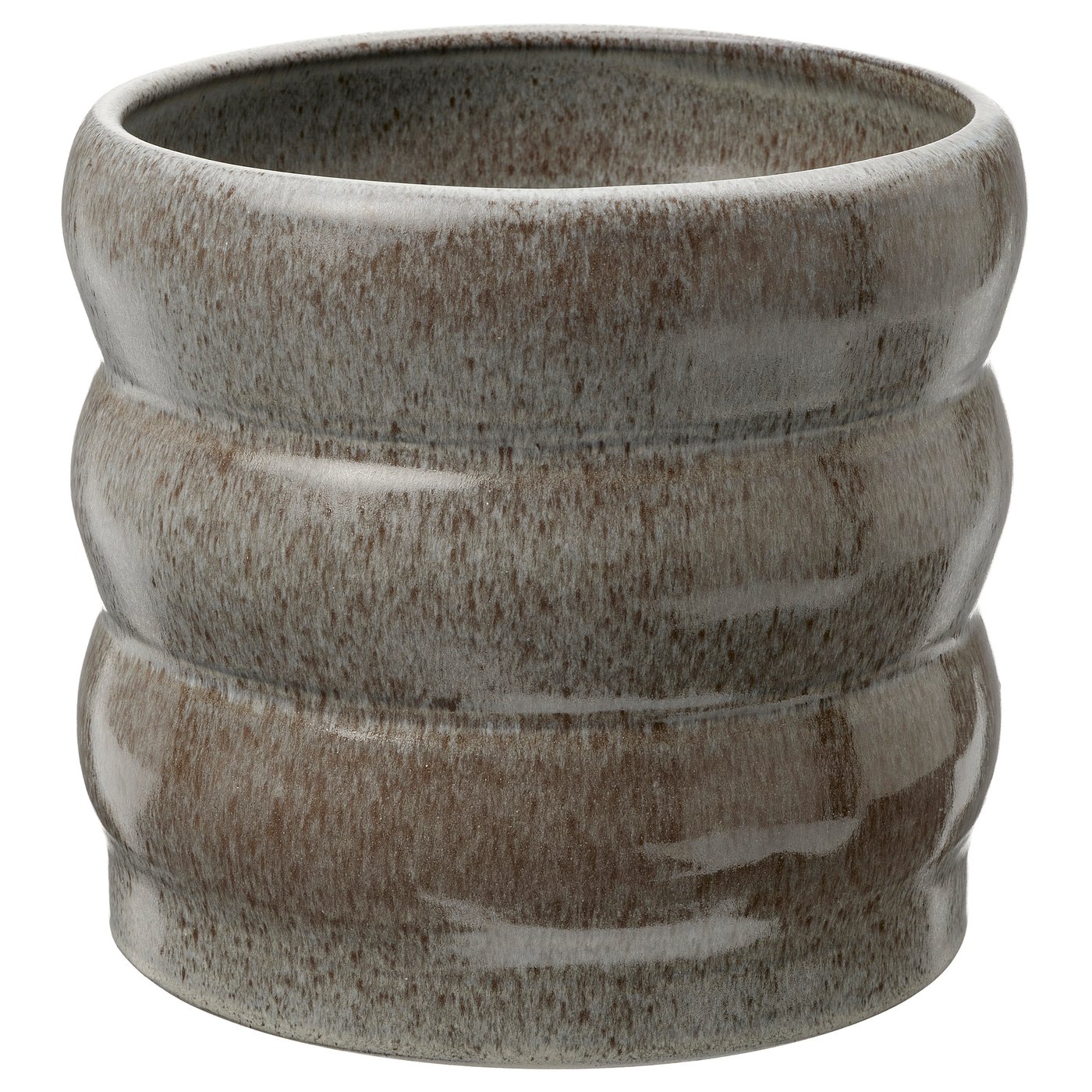 HASSELBUKETT 하셀부케트 화분, 실내외겸용/그레이, 15 cm