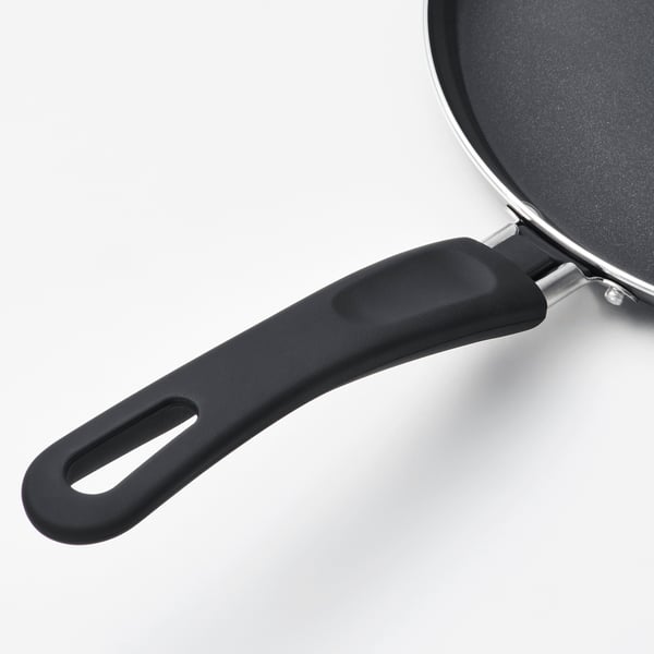 HEMLAGAD 헴라가드 크레이프/팬케이크 팬, 논스틱 코팅 블랙, 25 cm