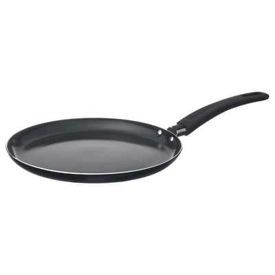 HEMLAGAD 헴라가드 크레이프/팬케이크 팬, 논스틱 코팅 블랙, 25 cm