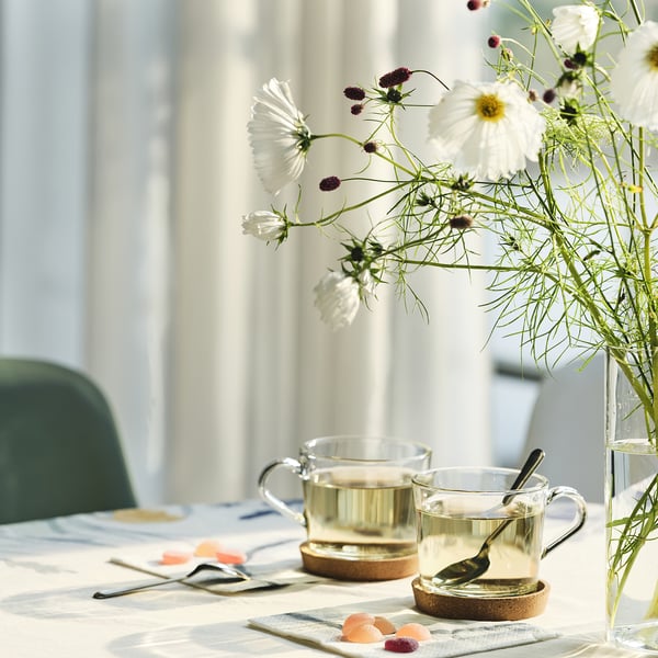 IKEA 365+ 이케아 365+ 컵받침, 코르크, 10 cm