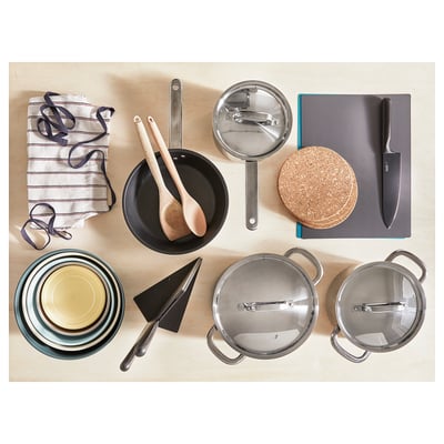 IKEA 365+ 이케아 365+ 소스팬+뚜껑, 스테인리스, 2.0 l