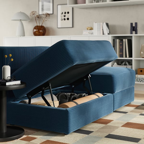 JÄTTEBO 예테보 3인용모듈소파, 삼살라 다크블루