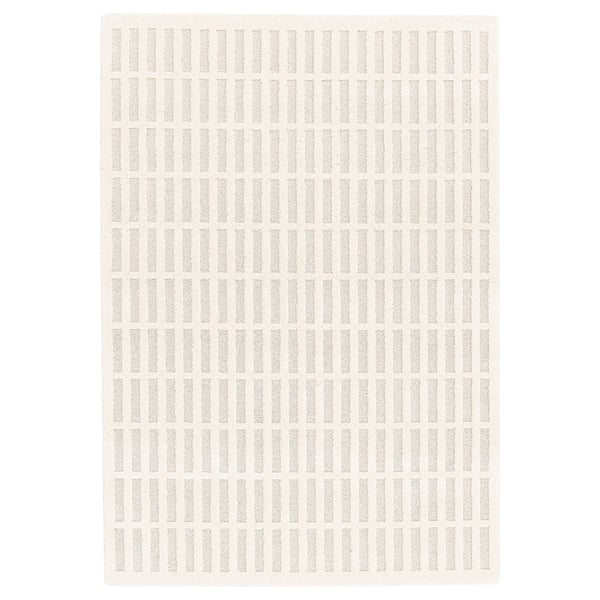 KANARIEPALM 카나리에팔름 단모러그, 오프화이트, 160x230 cm