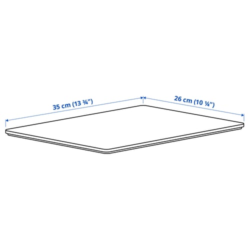 KUGGIS 쿠기스 뚜껑, 대나무, 26x35 cm