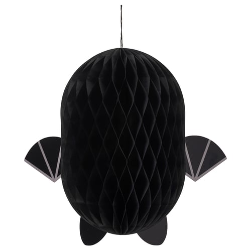 KUSTFYR 쿠스트퓌르 걸이식장식용품, 박쥐 블랙, 42 cm