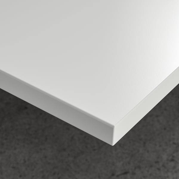 MITTZON 밋손 테이블상판, 화이트, 160x68 cm