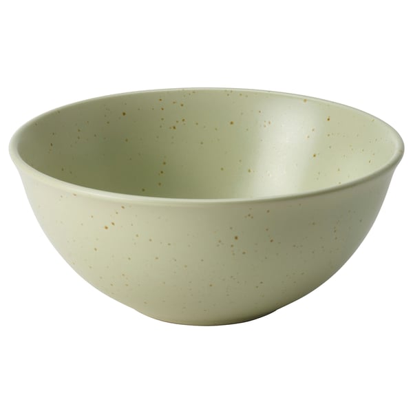 MOSSMAL 모스말 그릇, 도트 무늬/라이트그린, 17 cm