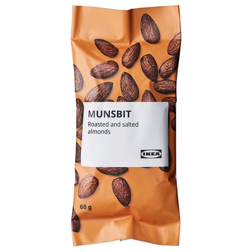 MUNSBIT 문스비트 로스트아몬드, 솔트, 60 g
