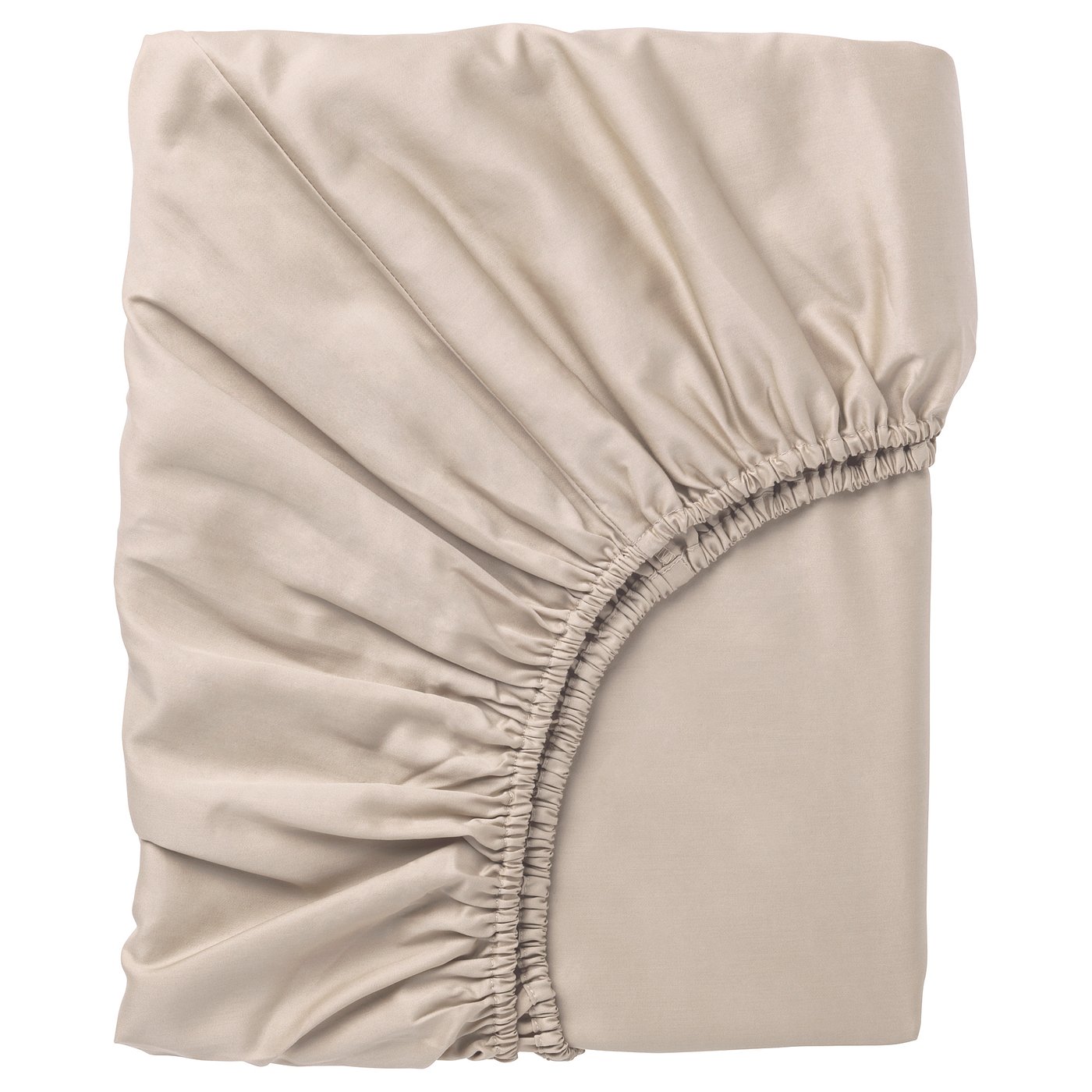 NATTJASMIN 나티아스민 매트리스커버, 라이트베이지, 180x200 cm
