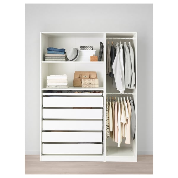 PAX 팍스 옷장, 화이트, 150x58x201 cm