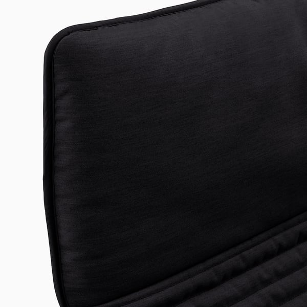 POÄNG 포엥 흔들의자, 호두나무 무늬/크니사 블랙