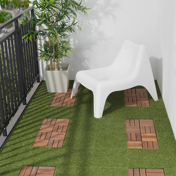 RUNNEN 룬넨 조립마루, 인조잔디, 0.81 m²