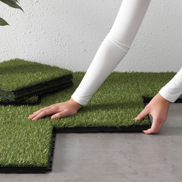 RUNNEN 룬넨 조립마루, 인조잔디, 0.81 m²