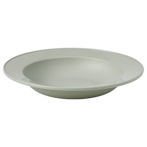 SIMKRABBA 심크라바 파스타접시, 플라스틱/그린그레이, 22 cm