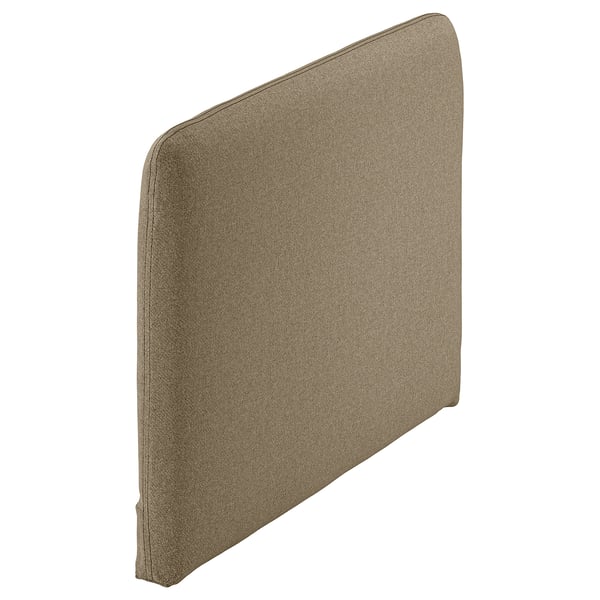 SÖDERHAMN 쇠데르함 팔걸이용 커버, 요한네스호브 브라운베이지