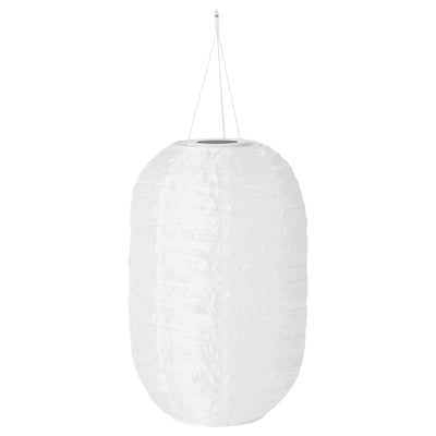 SOLVINDEN 솔빈덴 펜던트등, 태양열 화이트, 43 cm