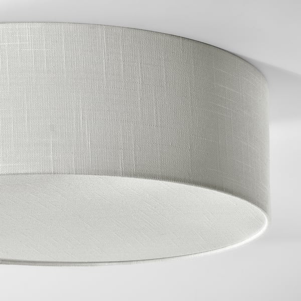 SPEGELROCKA 스페겔로카 천장등, 화이트 텍스타일, 44 cm