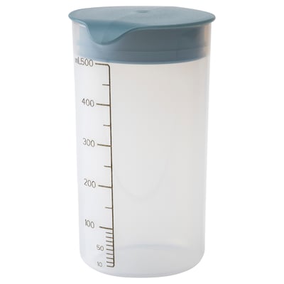 STANDARDMÅTT 스탄다르드모트 셰이커, 눈금 표기, 500 ml
