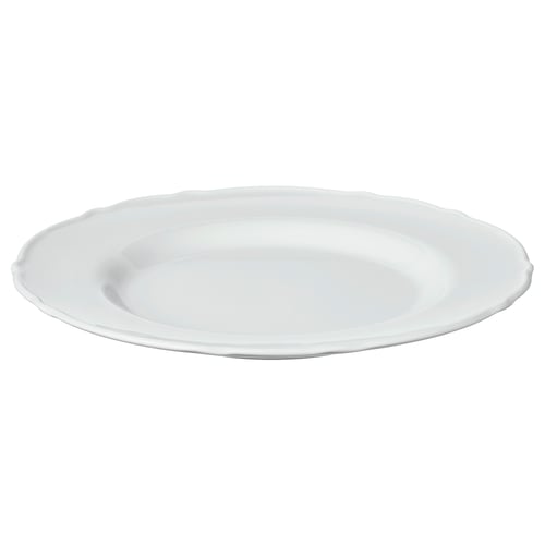 UPPLAGA 우플라가 접시, 화이트, 22 cm