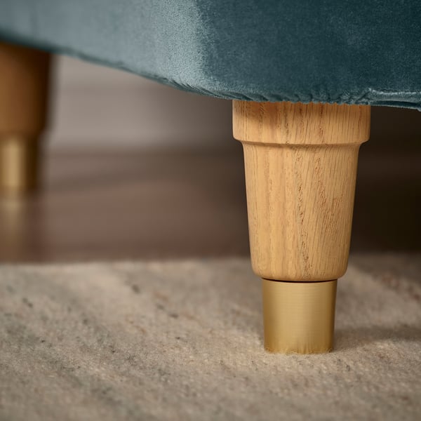 VALNÄS 발네스 2인용소파, 알함 다크그레이블루
