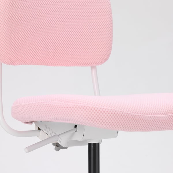VIMUND 비문드 어린이책상의자, 라이트핑크