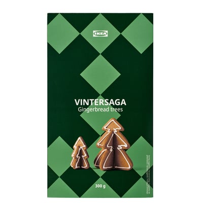 VINTERSAGA 빈테르사가 진저브레드 트리, 300 g