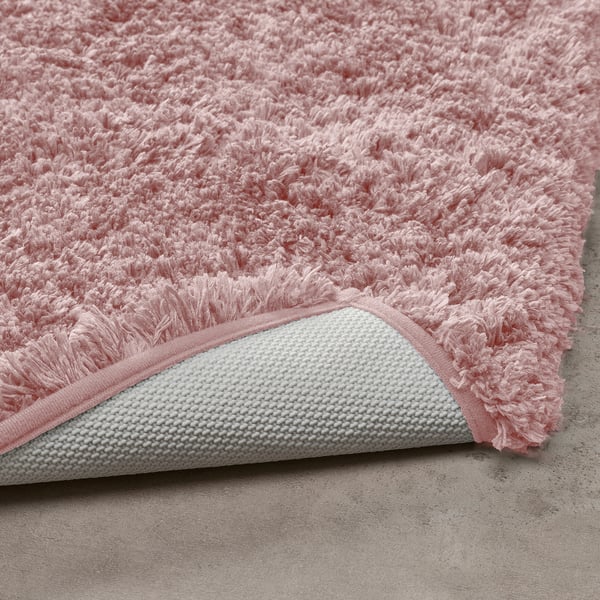 ALMTJÄRN دعّاسة للحمّام, زهري, 60x90 سم