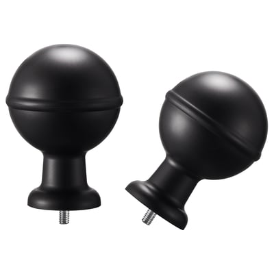 ALVARSTÅNDS حلية، 1 زوج, أسود