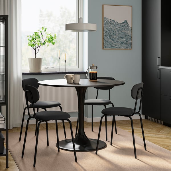 DOCKSTA / SANDSBERG طاولة و 4 كراسي