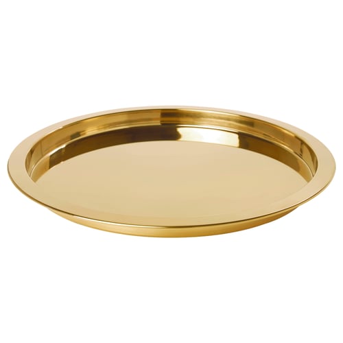 GLATTIS صينية, لون نحاسي, 38 سم